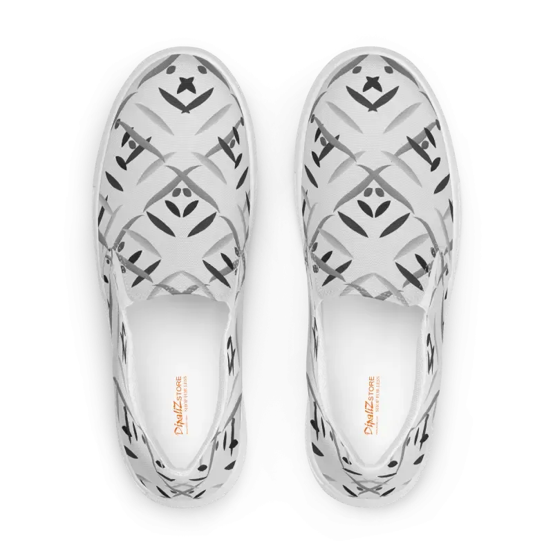 Step Bold with Men’s Slip Canvas Shoes