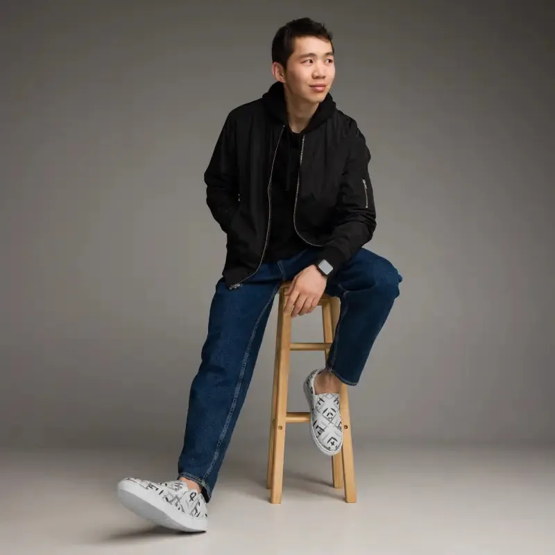 Step Bold with Men’s Slip Canvas Shoes