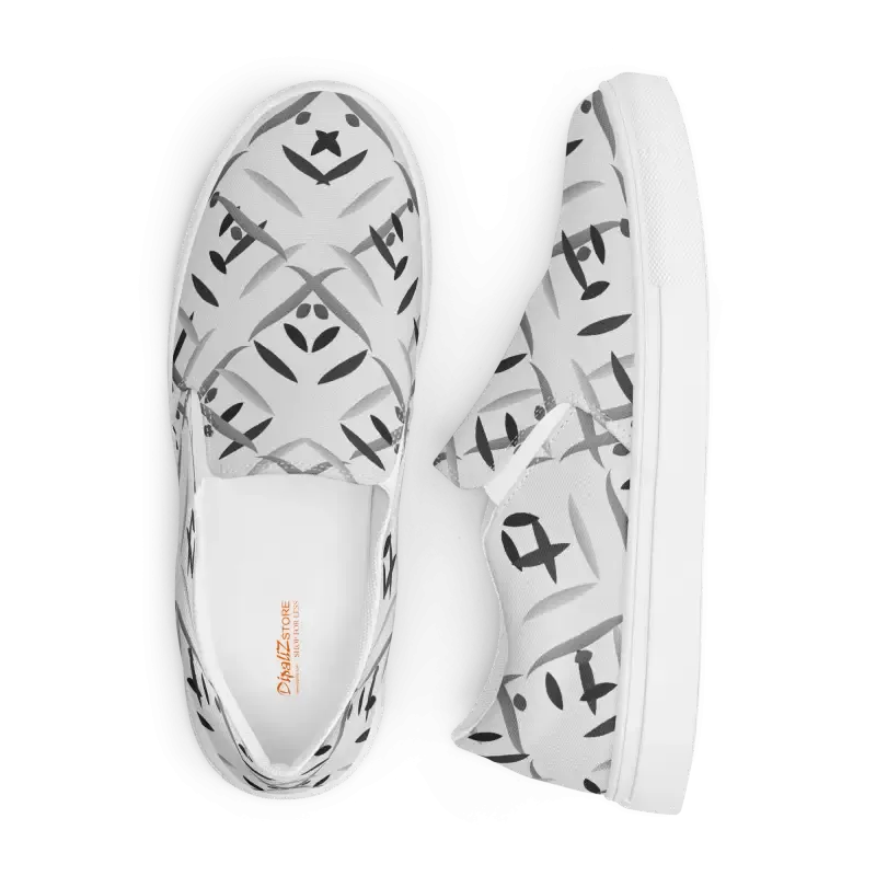Step Bold with Men’s Slip Canvas Shoes