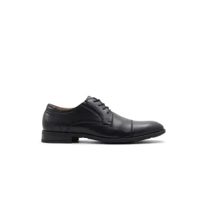 Stephano Toe Cap Lace Up - Black