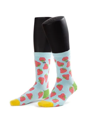 Strawberry Design Women Socks