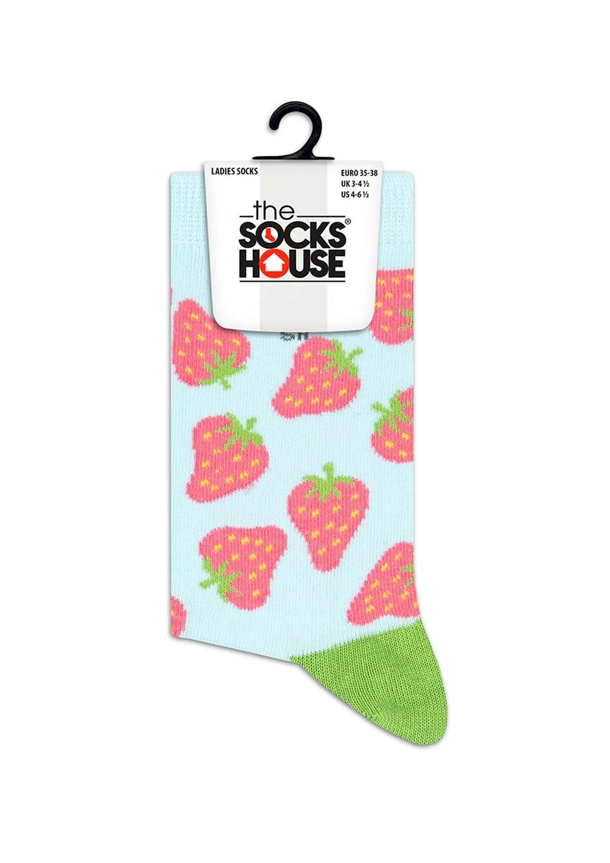 Strawberry Design Women Socks