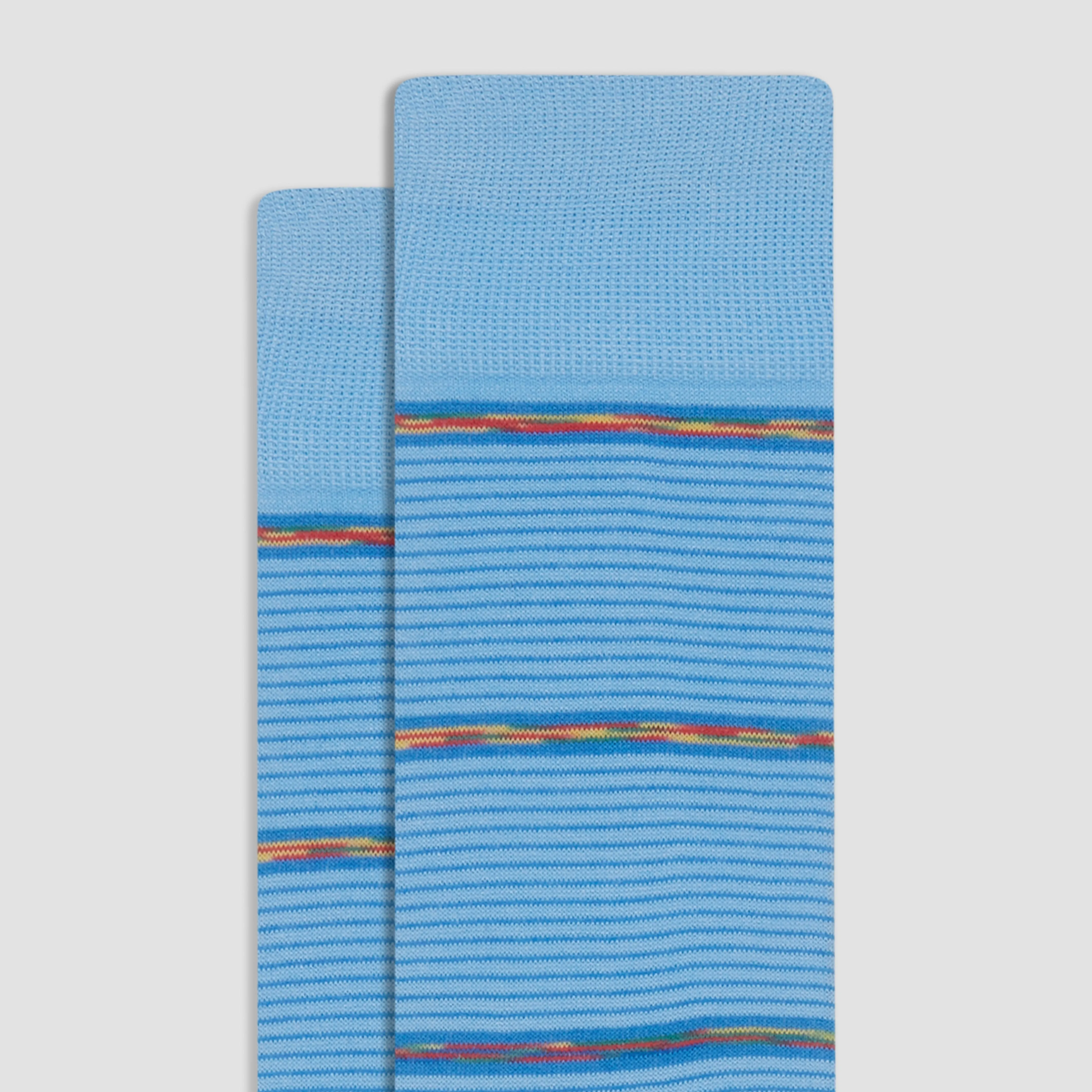 Striped Mid-Calf Socks