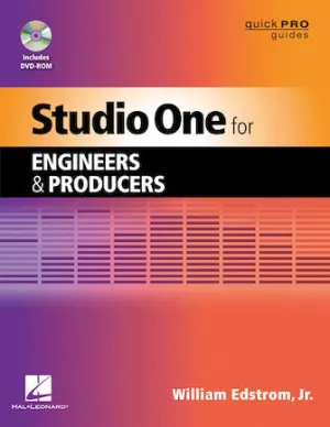 Studio One for Engineers and Producers (Book/DVD-ROM Pack)