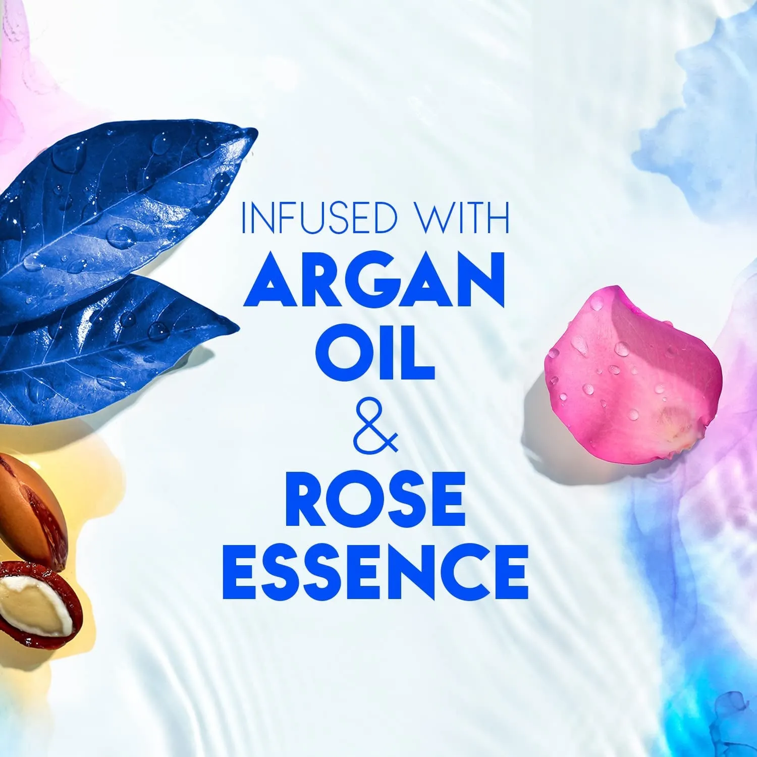 Supreme Sulfate Free Shampoo and Conditioner Set for Dry Scalp and Dandruff Treatment, Soothe and Strengthen with Argan Oil and Rose Essence, 21.2 Fl Oz