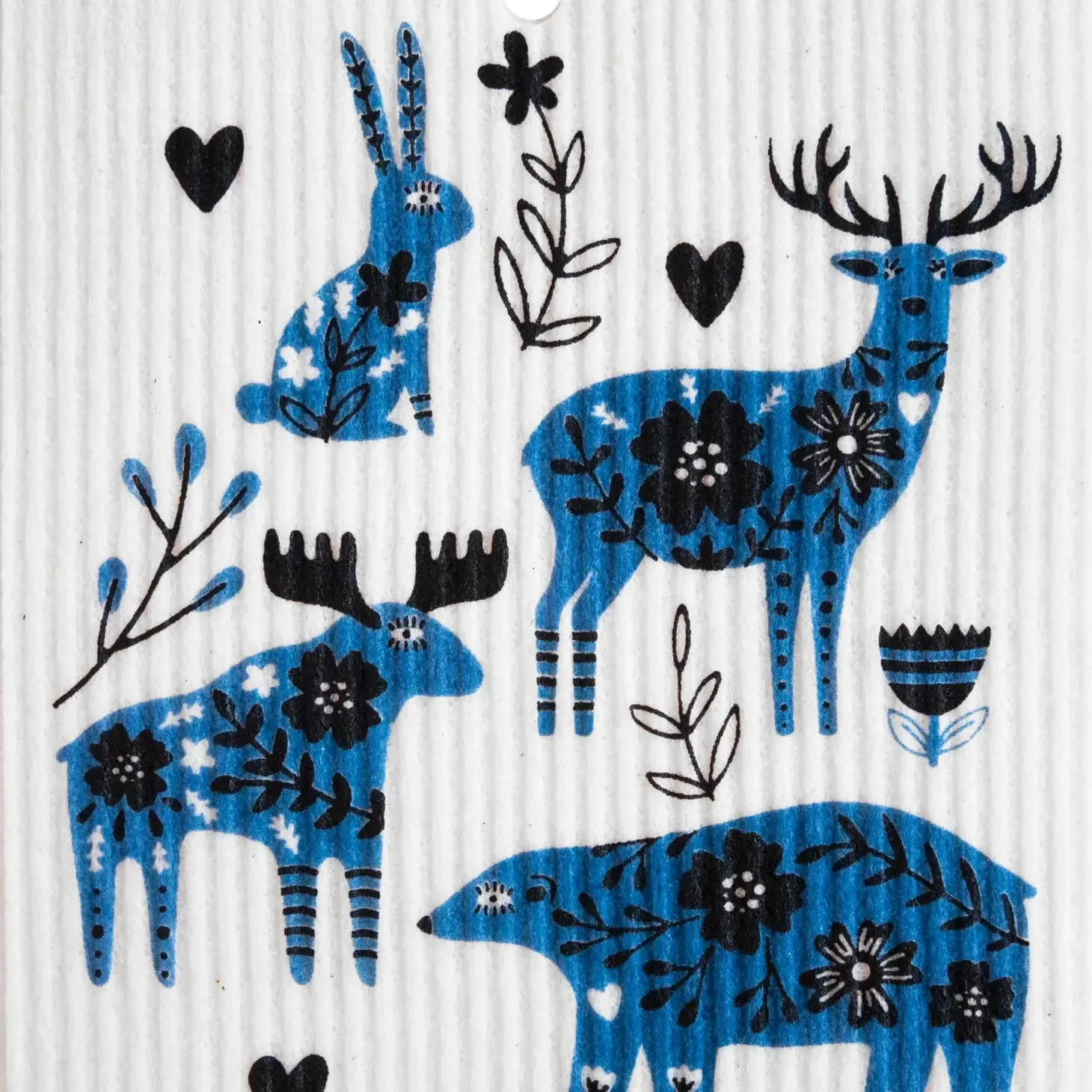 TALLA: Swedish Wash Towels with 4-Legged Friends (and fish!)