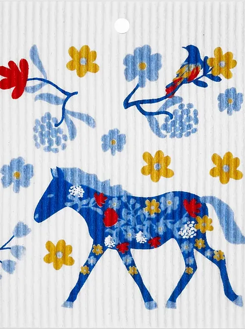 TALLA: Swedish Wash Towels with 4-Legged Friends (and fish!)