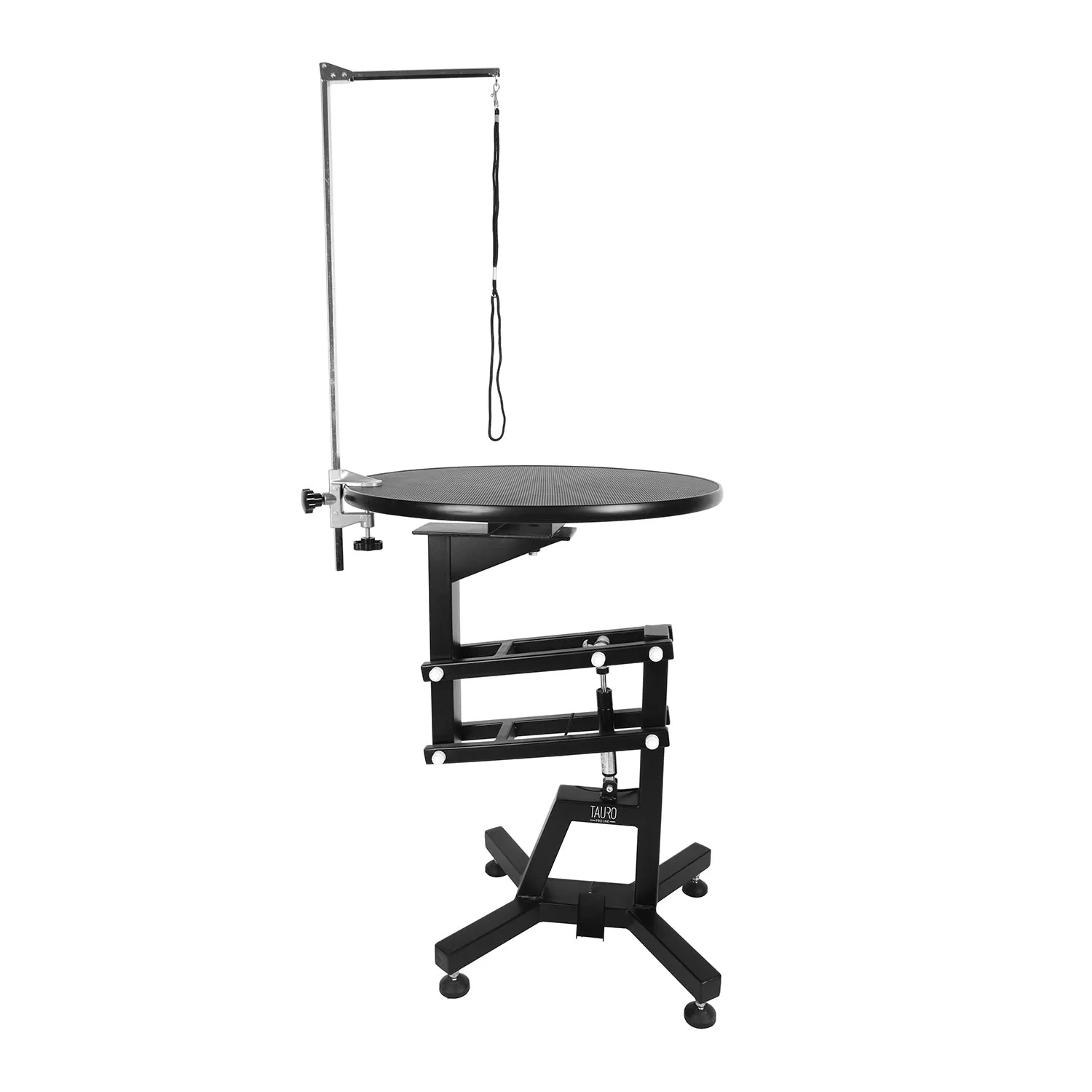 Tauro Pro Line Professional Round Grooming Table Easy To Operate Rotating Height Adjustable Easy To Clean