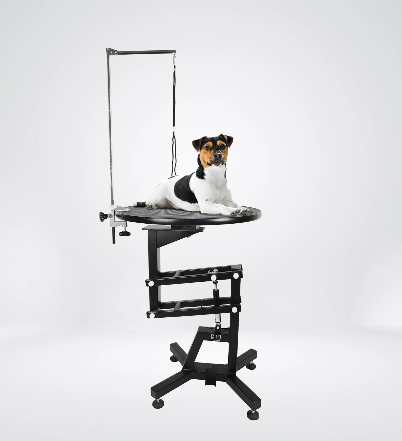 Tauro Pro Line Professional Round Grooming Table Easy To Operate Rotating Height Adjustable Easy To Clean