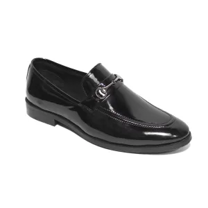 The Dapper (Black Buckle Patent)