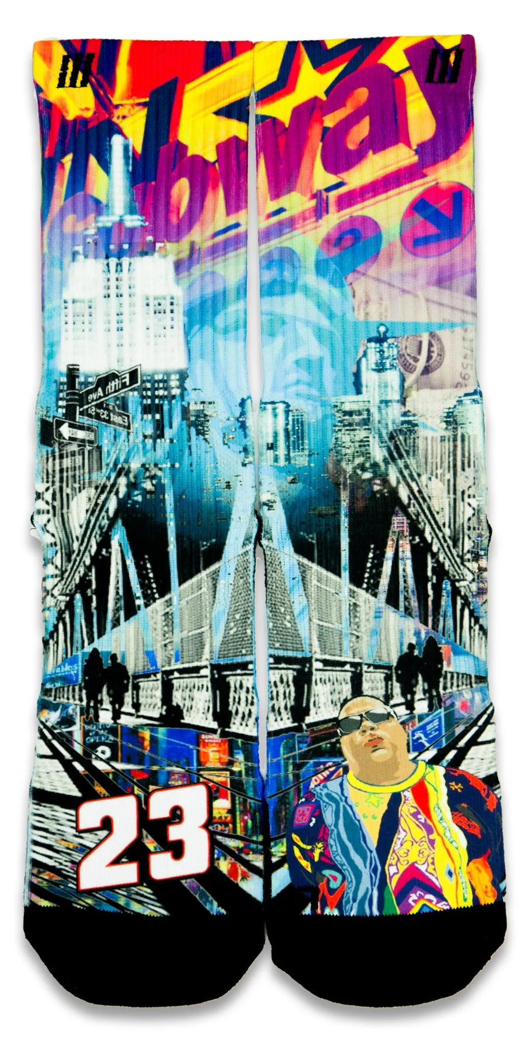 The Empire City CES Custom Socks