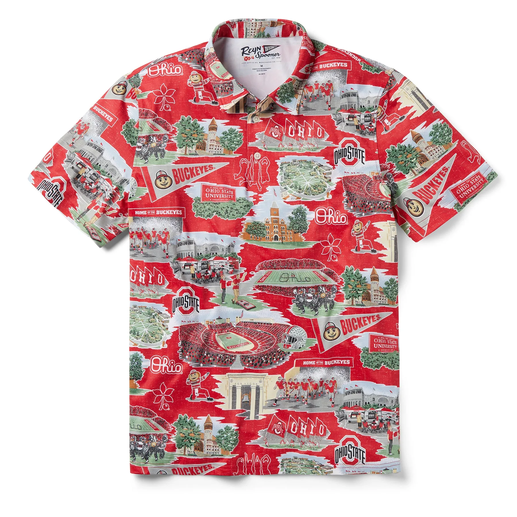 THE OHIO STATE UNIVERSITY SCENIC PERFORMANCE POLO