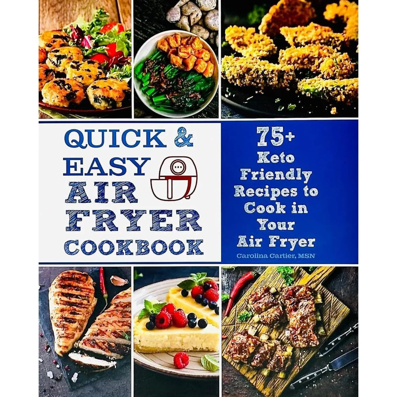 The Ultimate Air Fryer Cookbook, Cook Smart Air Fryer, Quick & Easy Air Fryer Cookbook 3 Books Collection Set