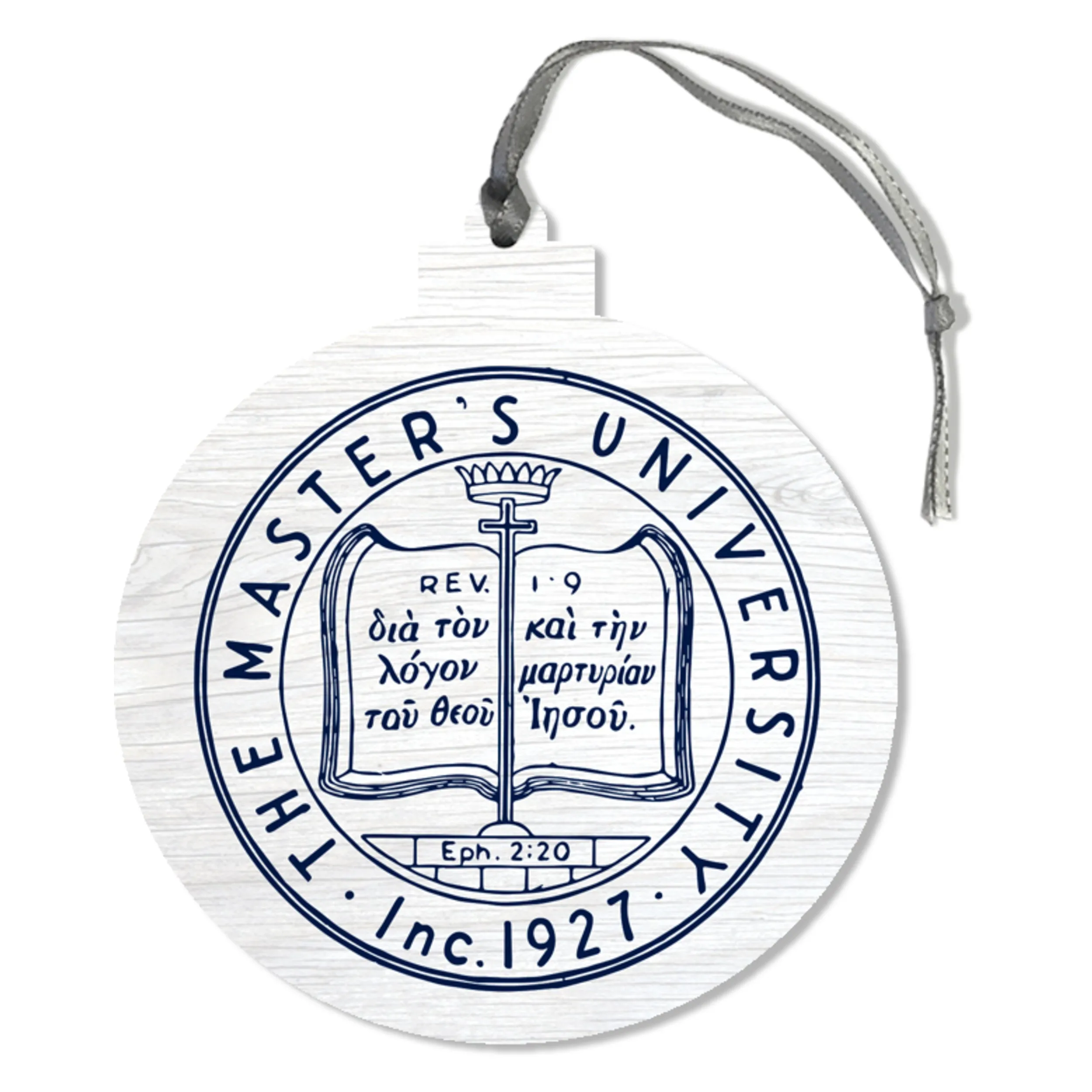 TMU Seal Ornament (Round)