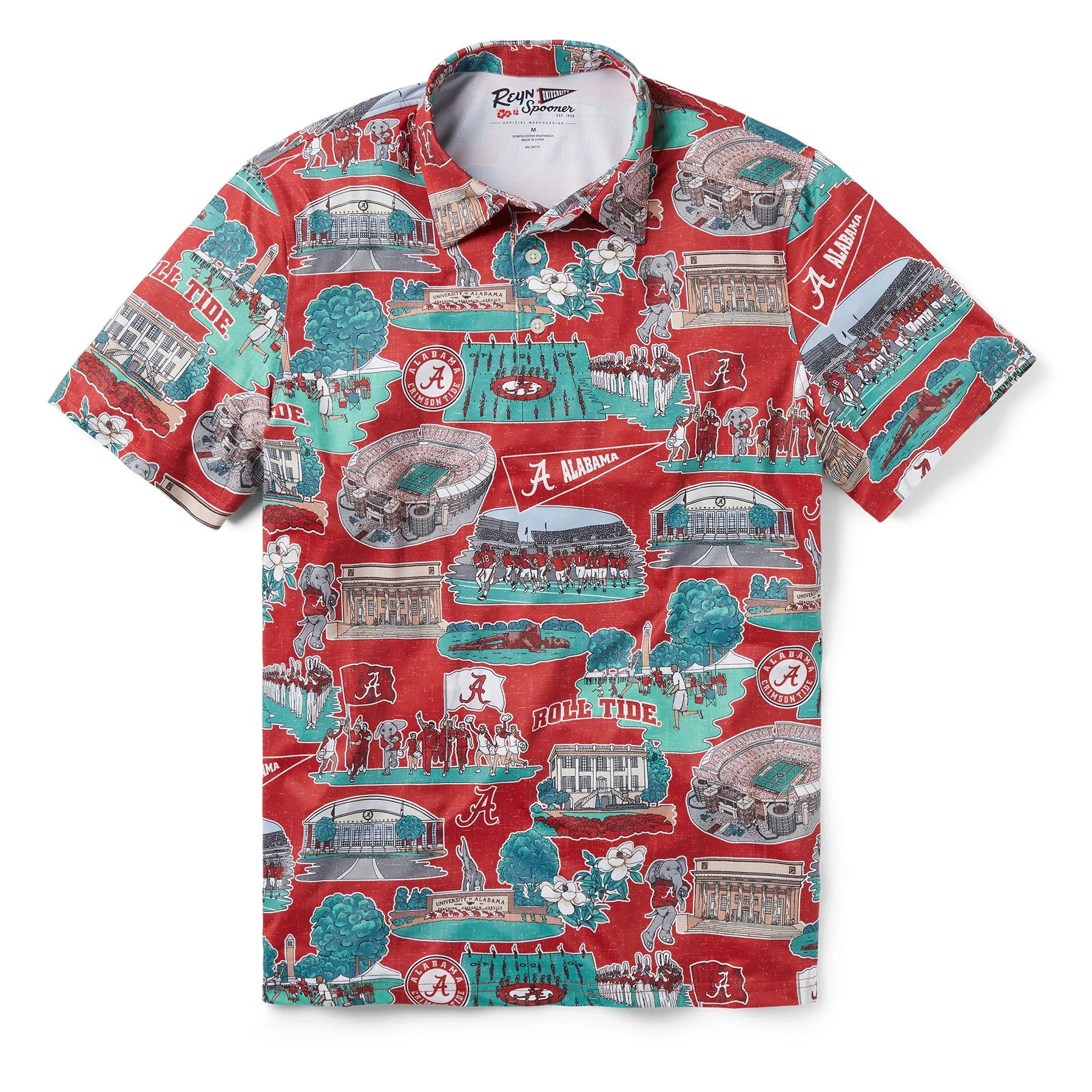 UNIVERSITY OF ALABAMA SCENIC PERFORMANCE POLO