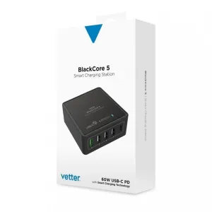 Vetter BlackCore 5 Smart Charging Station, 60W