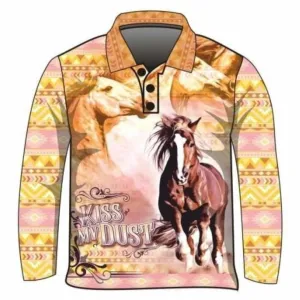 Western | Kiss My Dust Fishing Shirt ★Pre-Order★