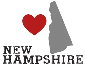 WHOLESALE - I HEART NEW HAMPSHIRE - DISC 5/8" SILVER