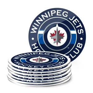 Winnipeg Jets Coasters - Eight Pack Set