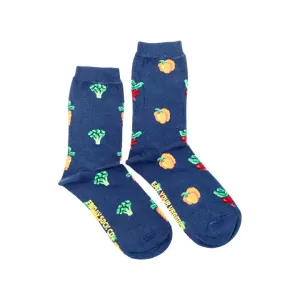 Women's Vegetables Mismatched Socks