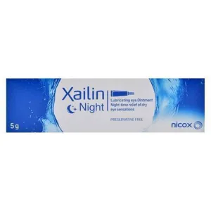 Xailin Night Lubricating Soft Paraffin Eye Ointment 5g