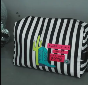 XL striped CACTUS TRAVELER bag